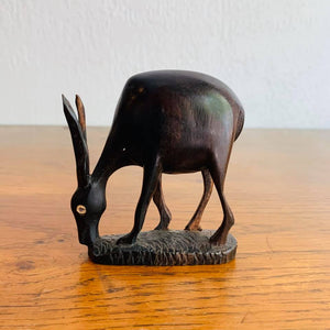 Vintage Find, Wood Gazelle
