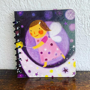 Mini Notebook, Fairy on the Moon