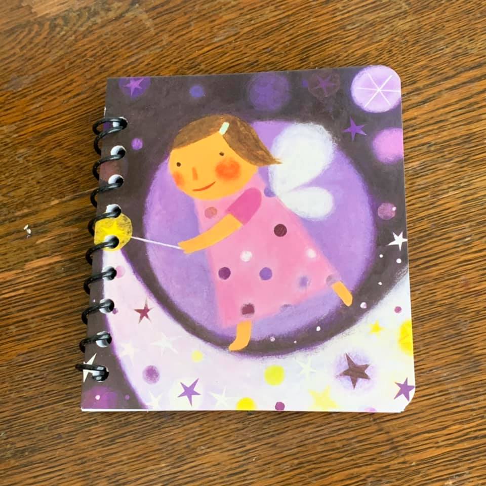 Mini Notebook, Fairy on the Moon