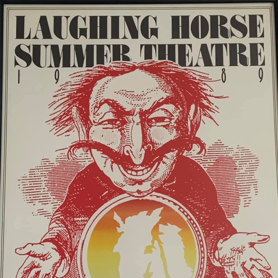 Vintage Central Washington Framed Theatre Poster
