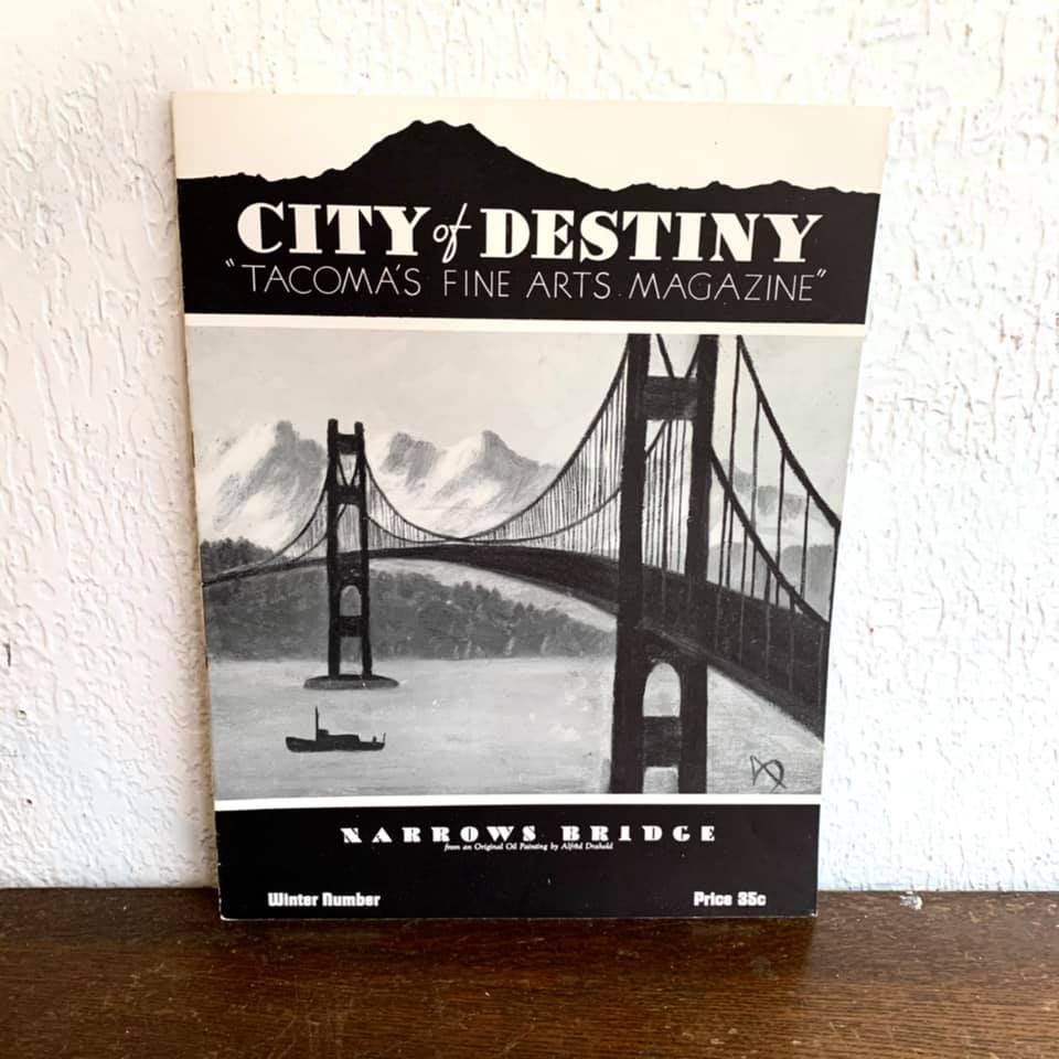 Vintage Find, City of Destiny Tacoma's Fine Arts Magazine
