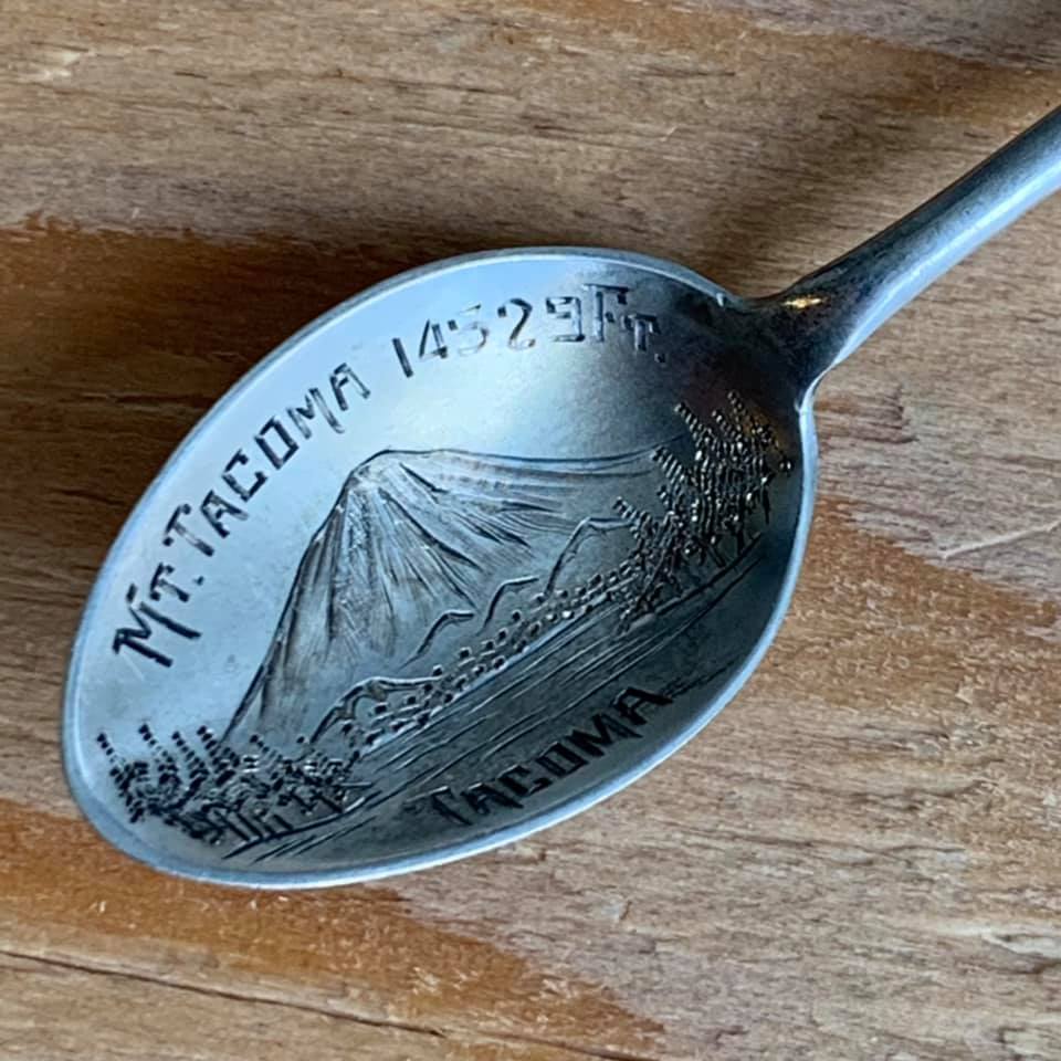 Local Find, Mt. Tacoma, Tacoma Souvenir Spoon