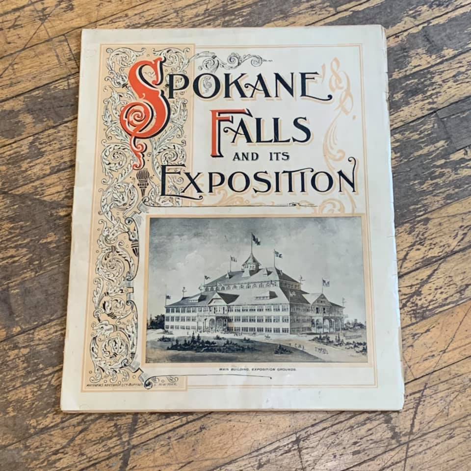 Local Find, Antique Spokane Falls and its Exposition Book