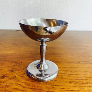Vintage Find, Metal Champagne Glass