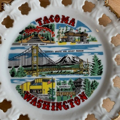 Local Find, Tacoma Souvenir Plate