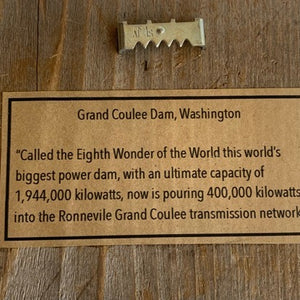 Washington Wood Block, Grand Coulee Dam