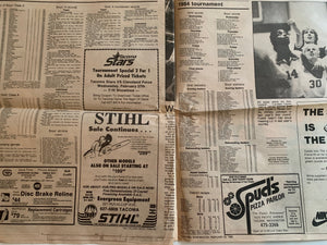 Vintage Find, Tacoma Sentinels Newspaper