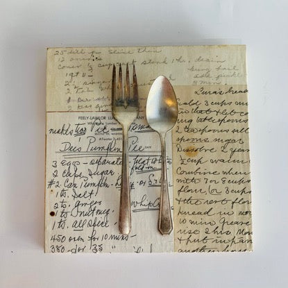 Grannie's Kitchen, Mixed Media Assemblage