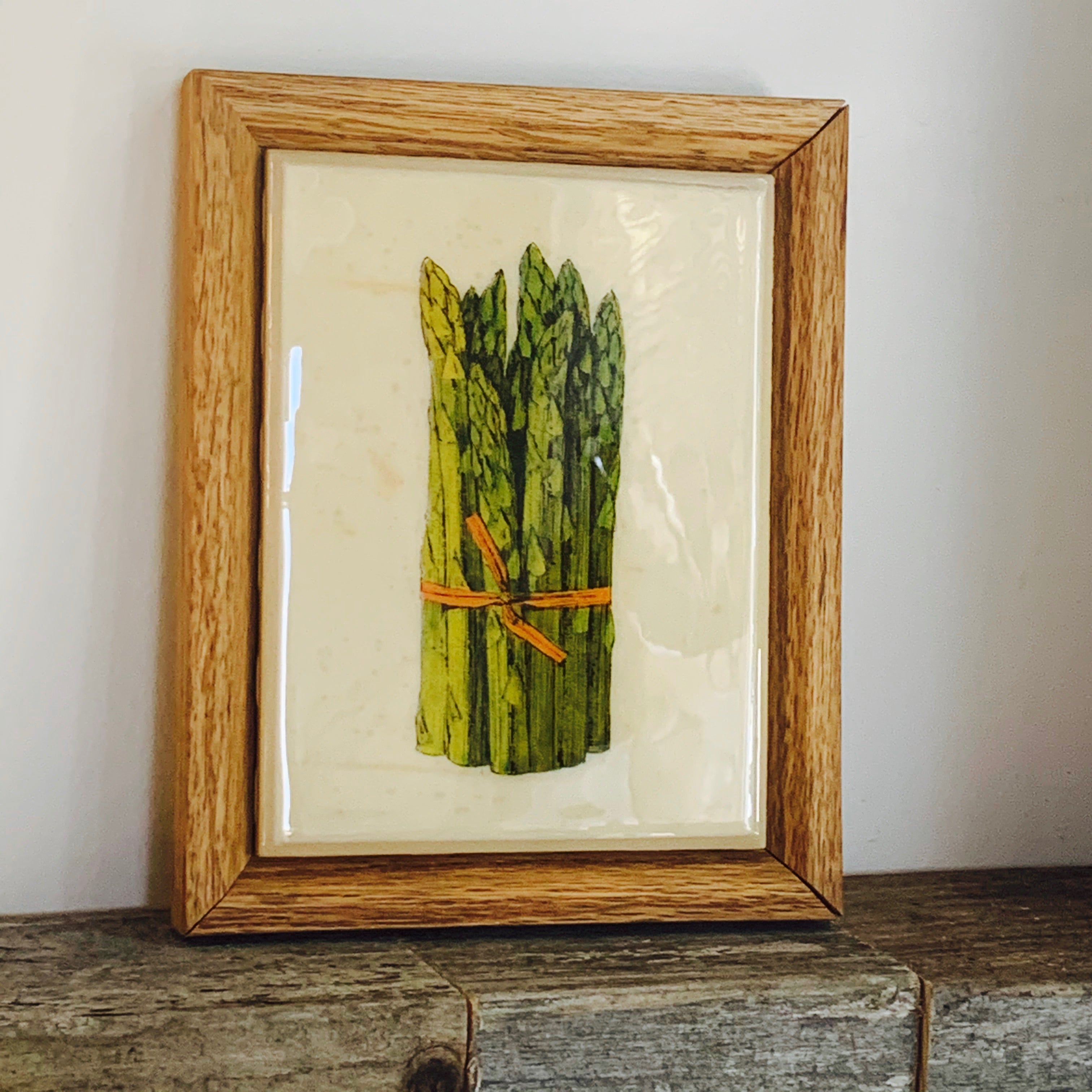 Vintage Find, Asparagus Wall Art
