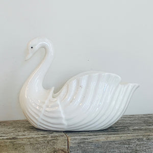 Vintage Find, Mini Swan Planter
