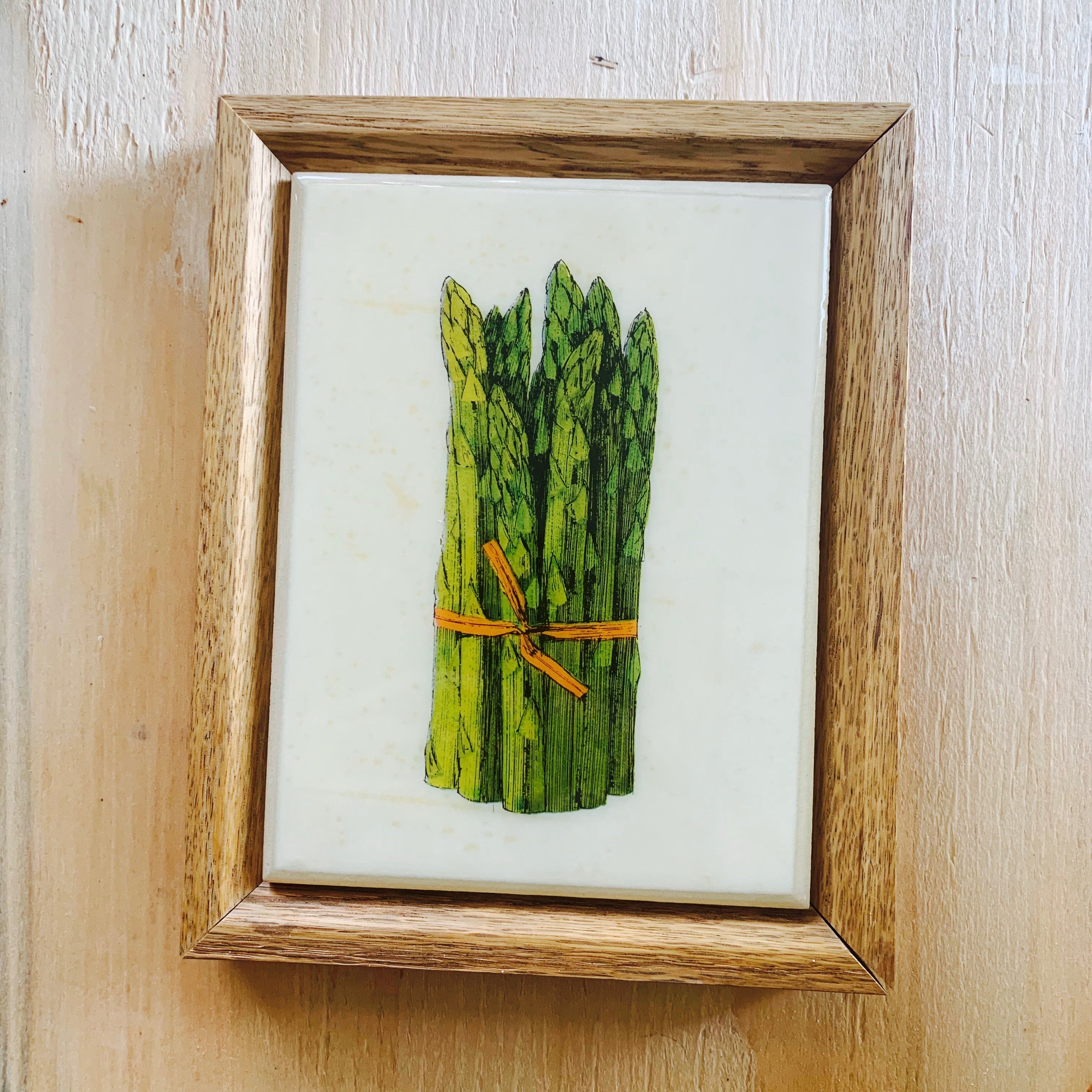 Vintage Find, Asparagus Wall Art
